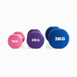 Rubber Dumbells (Pair)